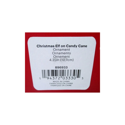 2023 Christmas Elf on Candy Cane (The Elf On The Shelf)