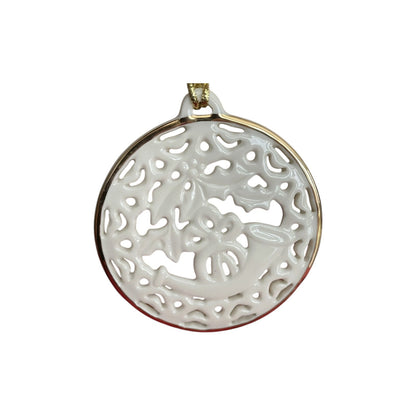2018 French Horn Pierced Ornament (Music Instrument)