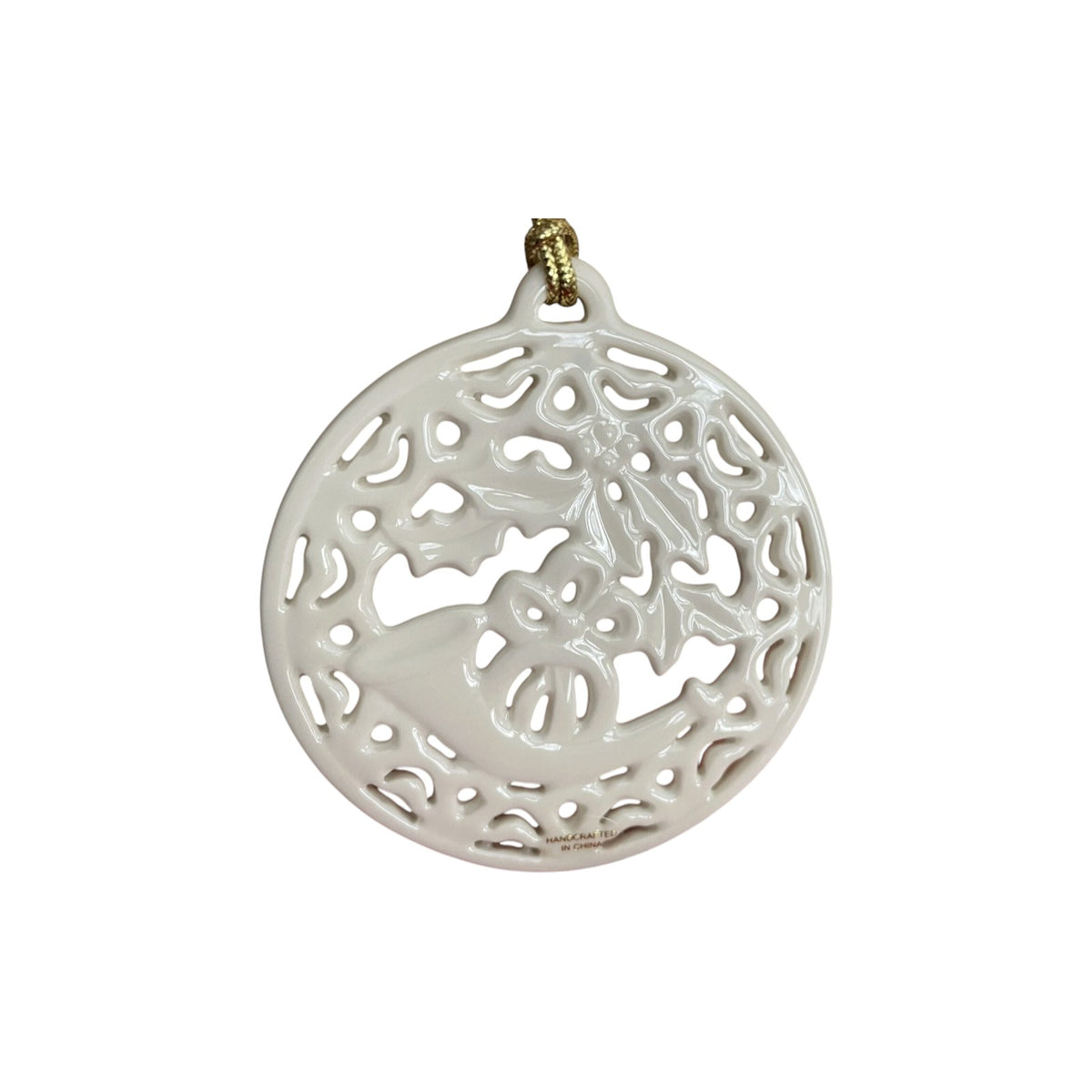 2018 French Horn Pierced Ornament (Music Instrument)