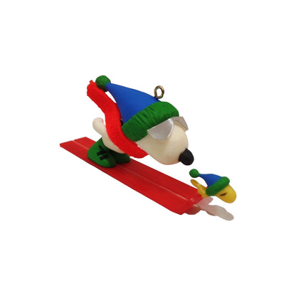 1984 Snoopy and Woodstock Skiing (Peanuts)