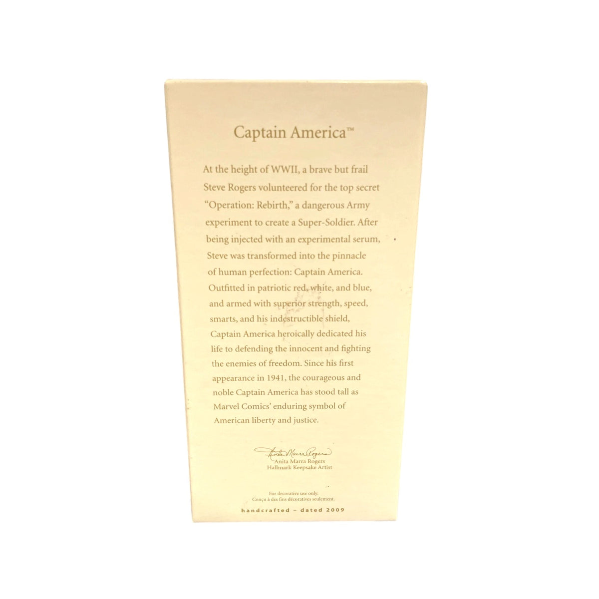 2009 Captain America (Super Heroes)