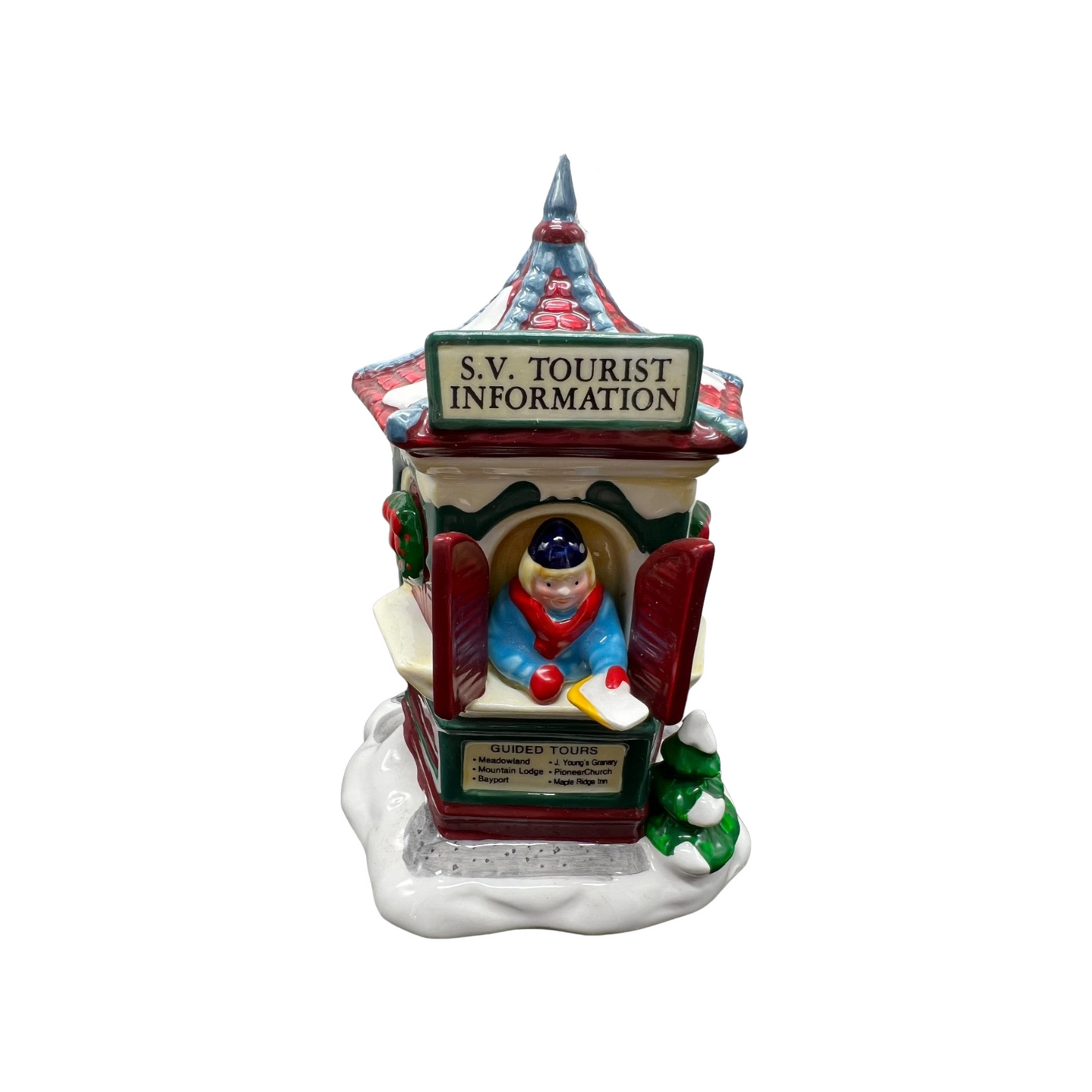 1993 “Tour the Village” – Original Snow Village (Department 56, Item #54526)