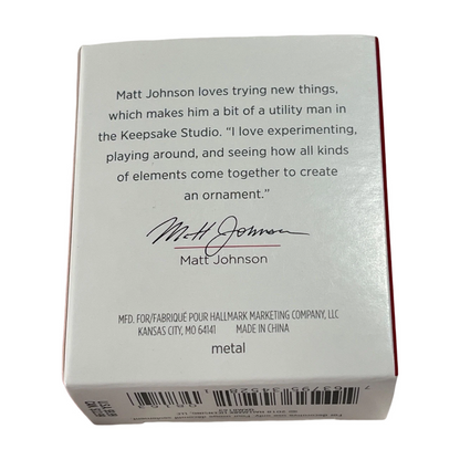 2018 TinyTeapot Hallmark Ornament (Kitchen) QXM8163