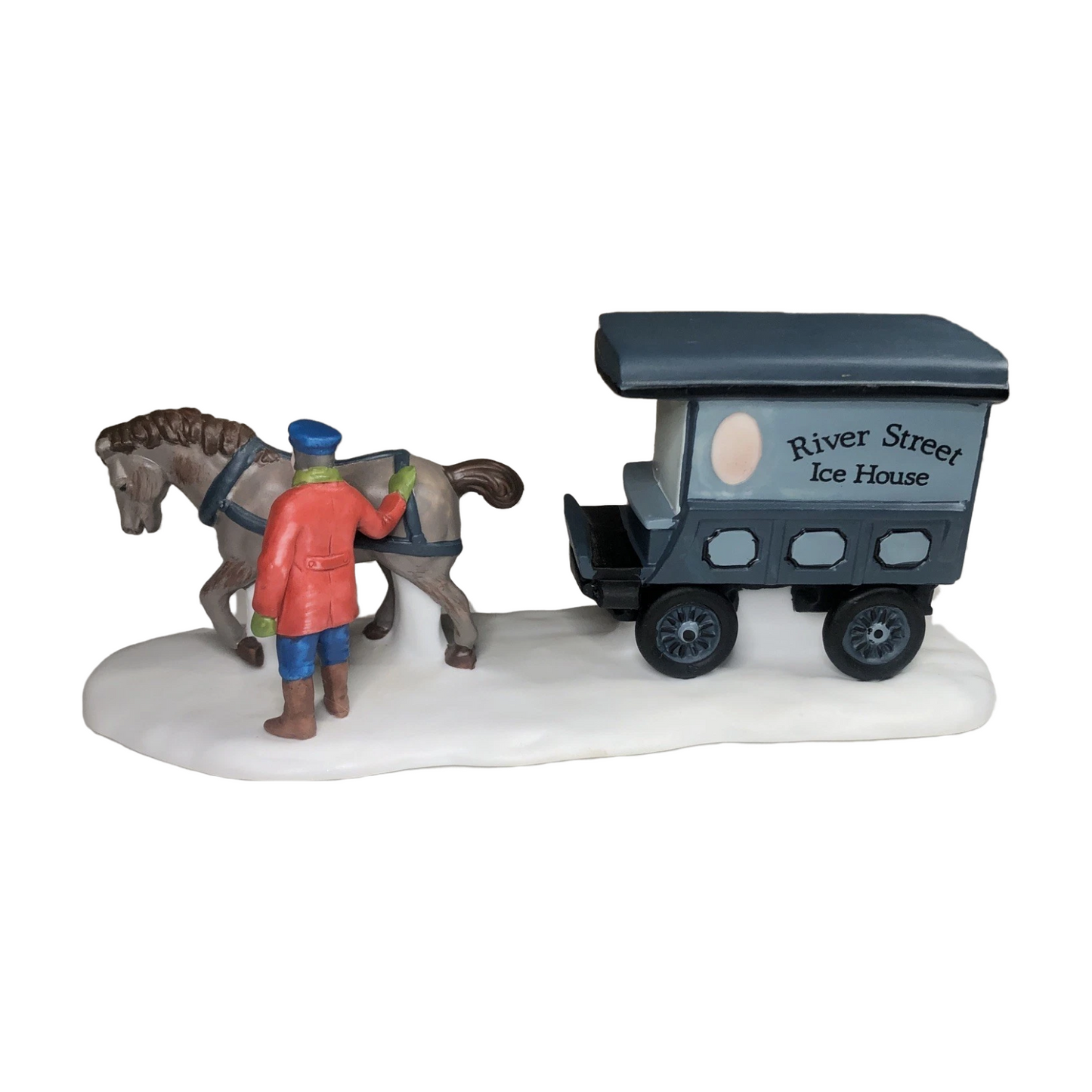 1989 River Street Ice House Cart – Heritage Village Collection (Department 56) 1482641