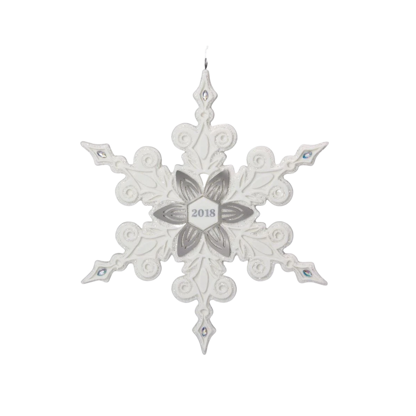 2018 Snowflake Hallmark Ornament (Snowflake) QGO2093