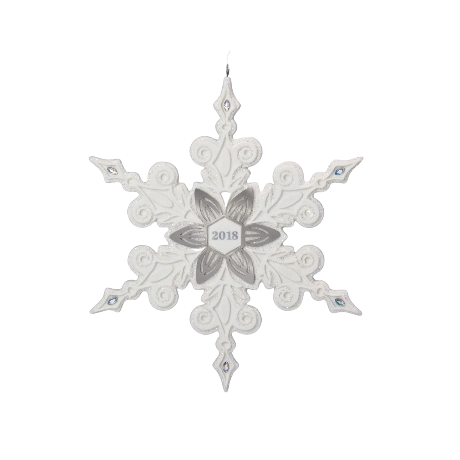 2018 Snowflake Hallmark Ornament (Snowflake) QGO2093