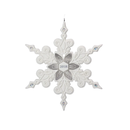 2018 Snowflake Hallmark Ornament (Snowflake) QGO2093