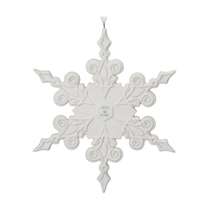 2018 Snowflake Hallmark Ornament (Snowflake) QGO2093
