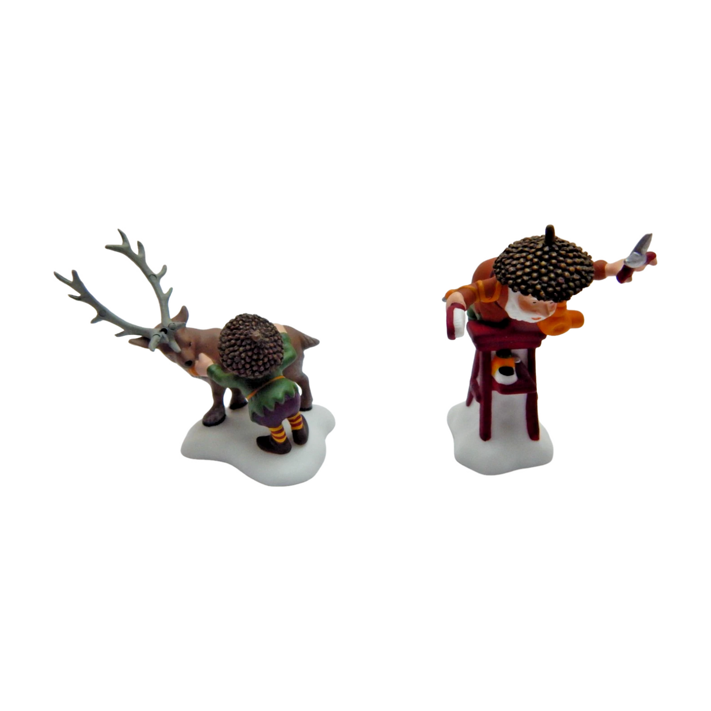 2000 North Pole Woods – Scissors Wizards (Set of 2) – Department 56 – Item #56923