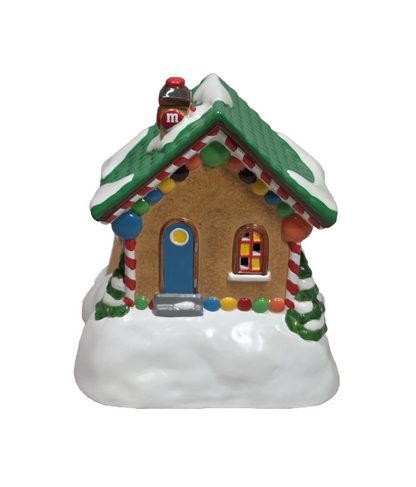 2004 Vintage M&M’s Candy Store – Lighted House & Candy Dish (Department 56 #06231)