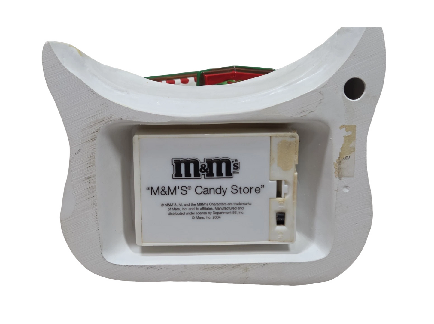 2004 Vintage M&M’s Candy Store – Lighted House & Candy Dish (Department 56 #06231)