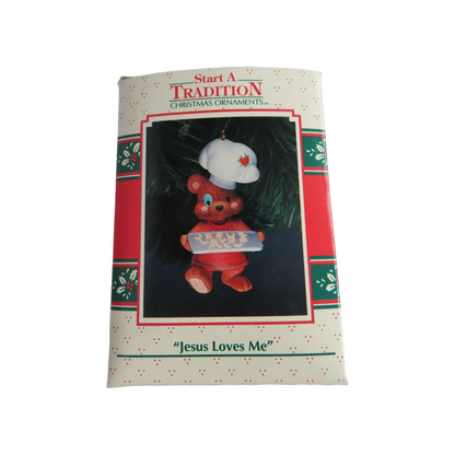 1992 Jesus Loves Me (Teddy Bear)