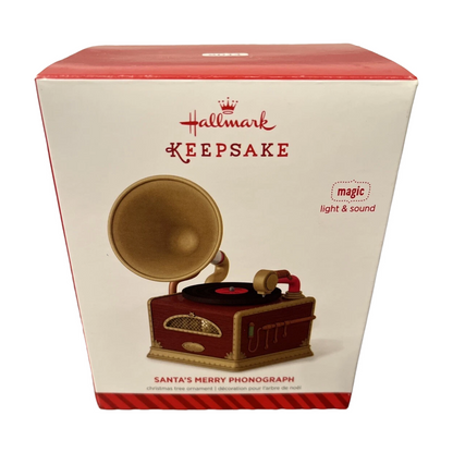 2014 Santa's Merry Phonograph (Vinyl Record Player)