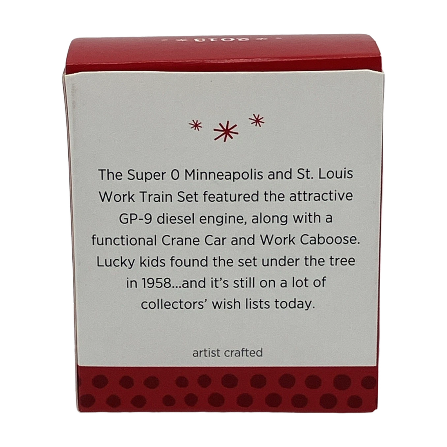 2013 Lionel Minneapolis & St. Louis Work Train (Lionel)