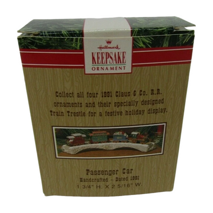 Title: 1991 Passenger Car (Claus & Co. R.R.)