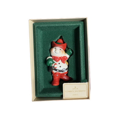1982 Cowboy Snowman (Snowmen)