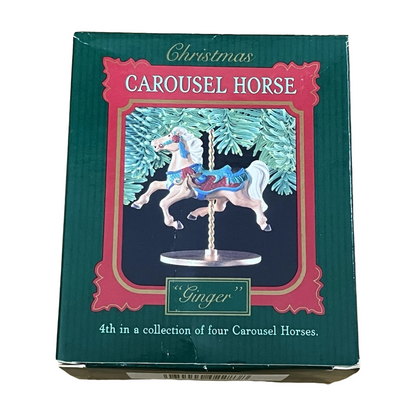 1989 Ginger-Carousel Horse (Christmas Carousel Horse)
