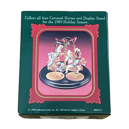 1989 Ginger-Carousel Horse (Christmas Carousel Horse)