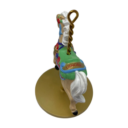 1989 Ginger-Carousel Horse (Christmas Carousel Horse)