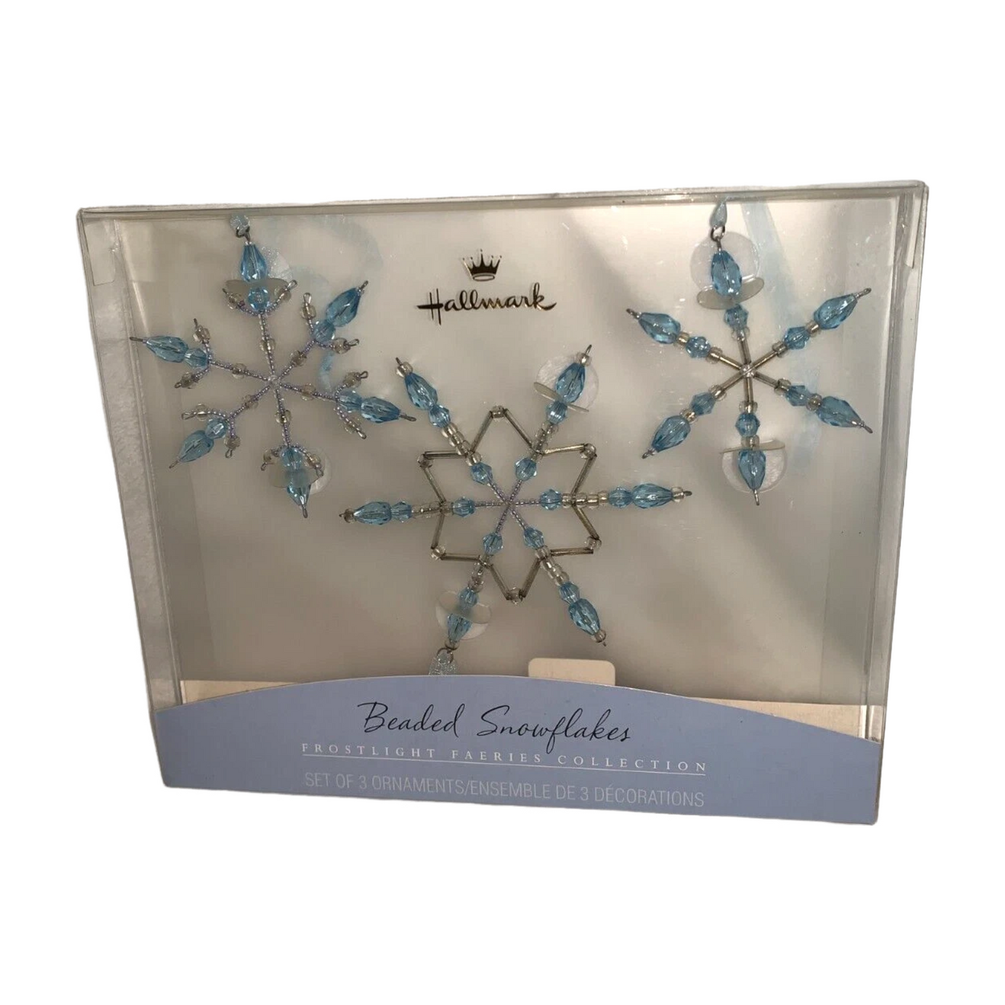 2001 Beaded Snowflakes - Blue (Frostlight Faeries)