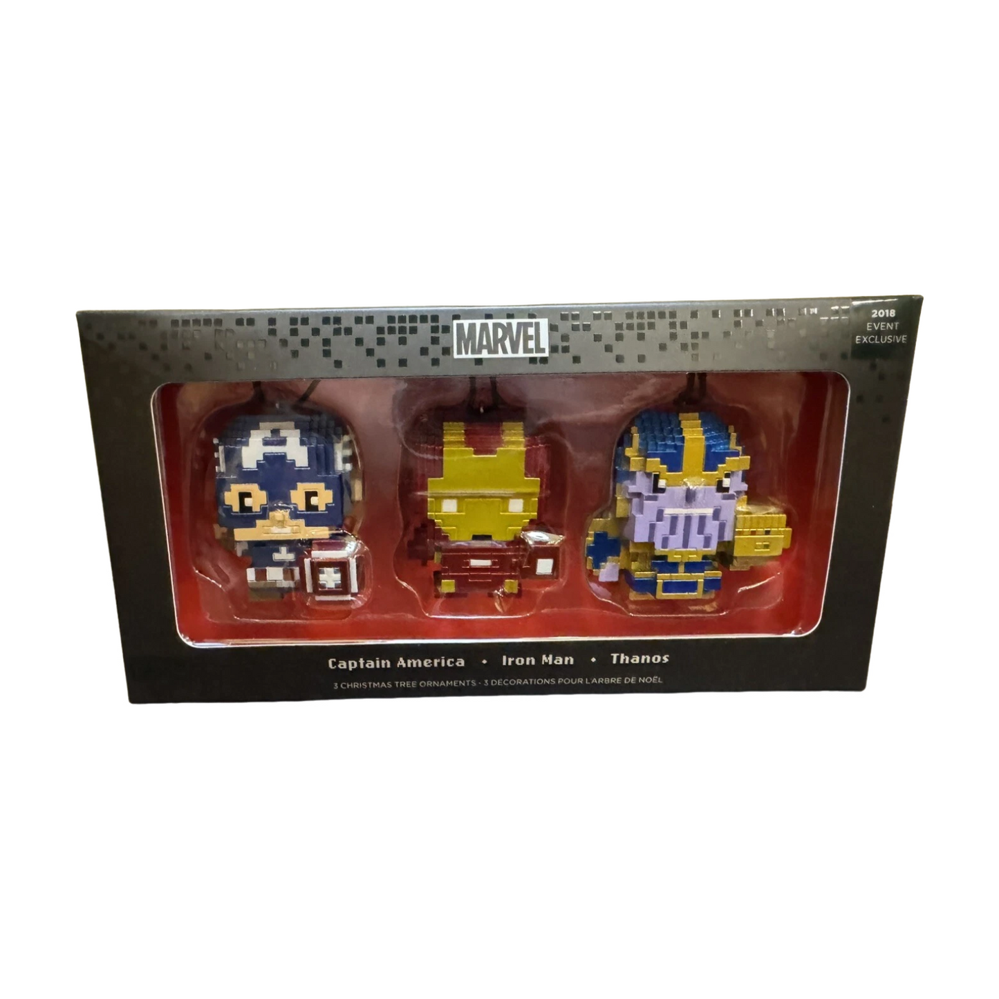 2018 Captain America, Iron Man, Thanos (Marvel)