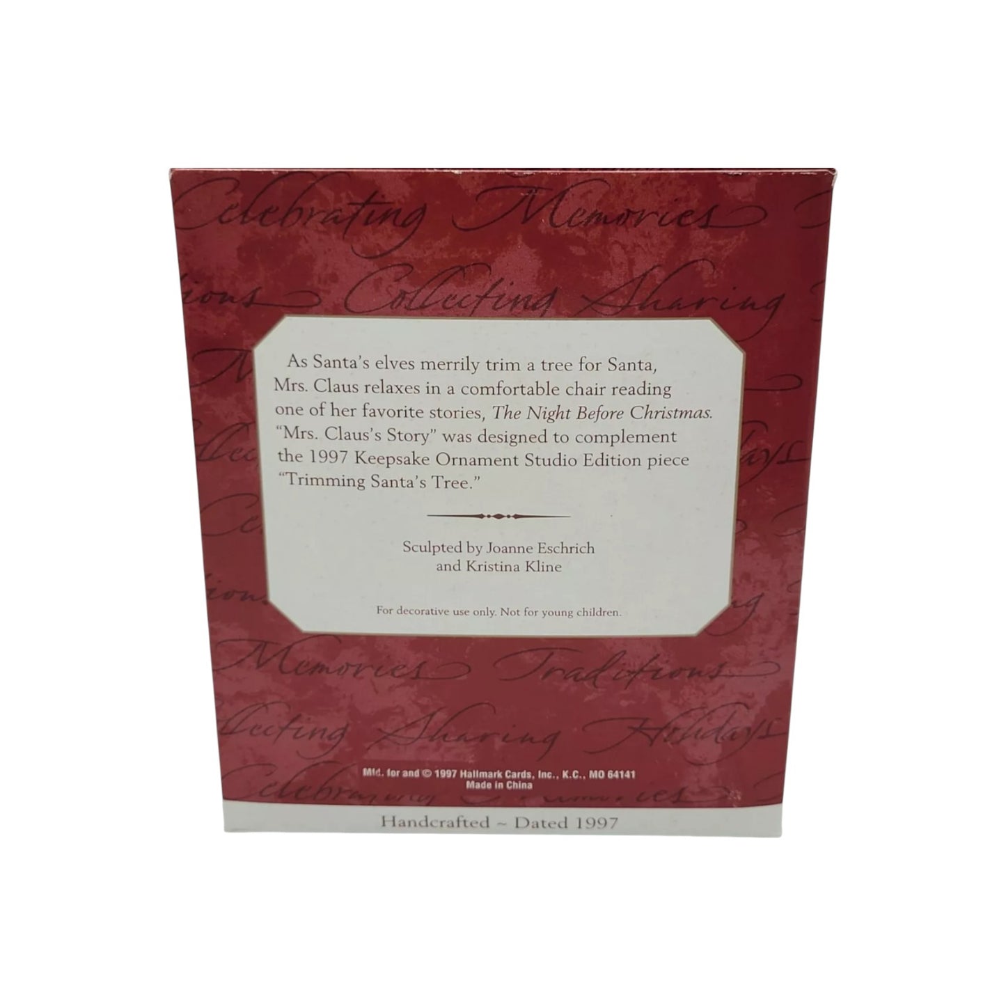 1997 Mrs. Claus's Story (Mrs. Claus)