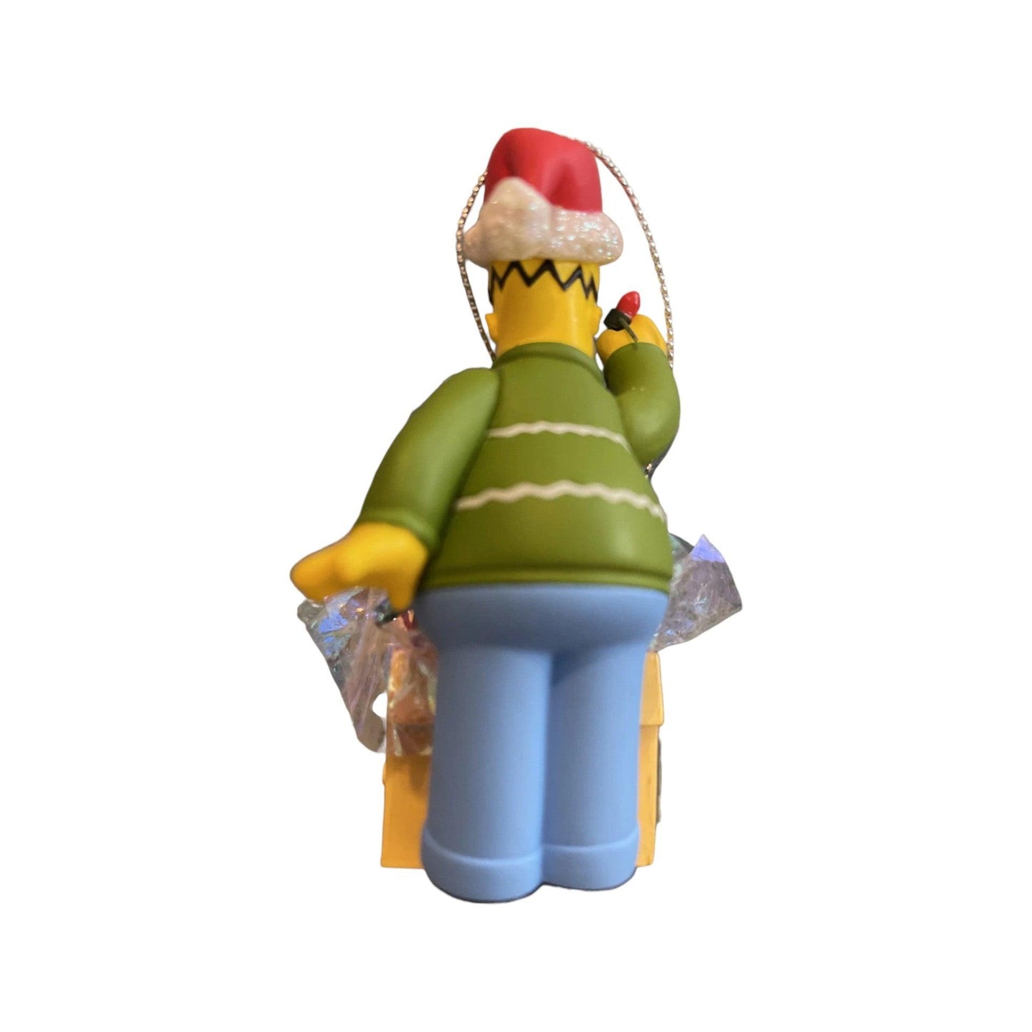 1998 The Simpsons Homer Snowball Talking Christmas Ornament (Heirloom Collection)