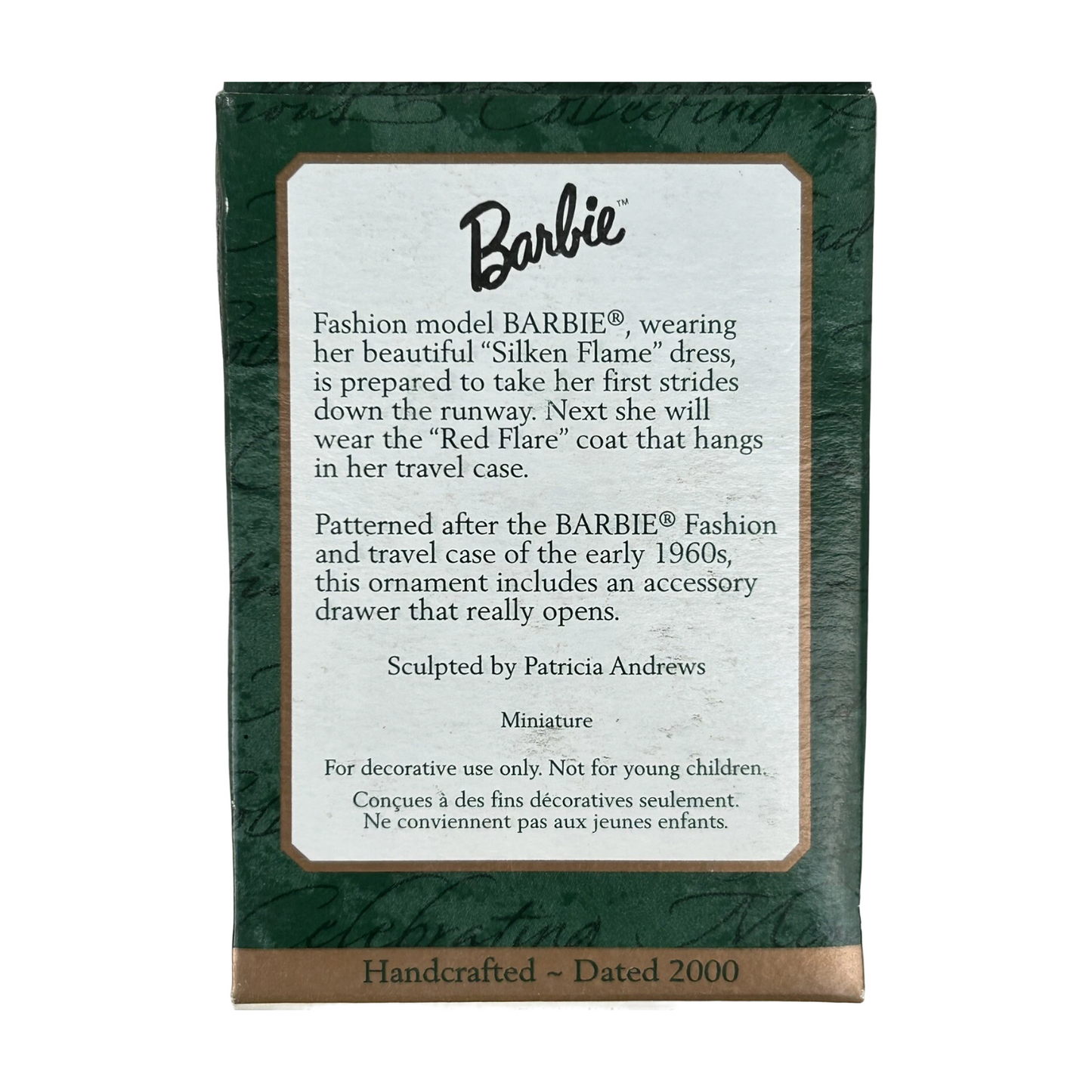 1999 Silken Flame & Travel Case (Barbie Cases)