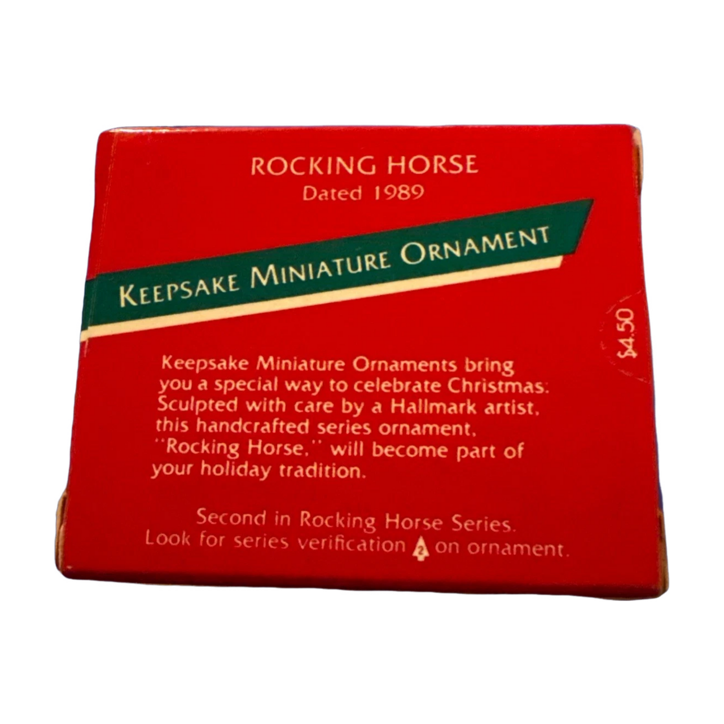 1989 Rocking Horse (Miniature Rocking Horse)