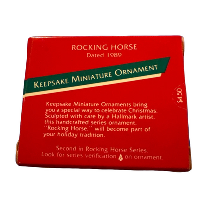 1989 Rocking Horse (Miniature Rocking Horse)