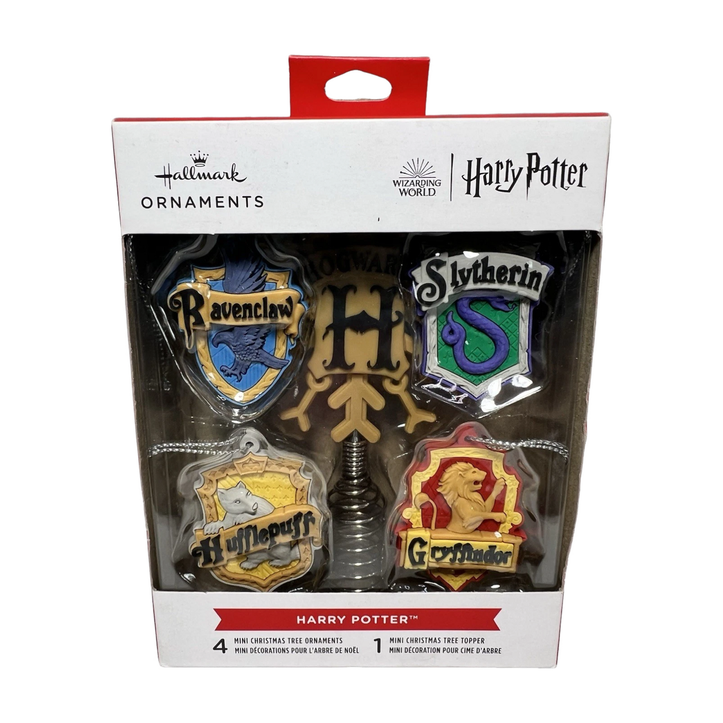 2024 Harry Potter 4 Mini Christmas Tree Ornaments (Harry Potter)