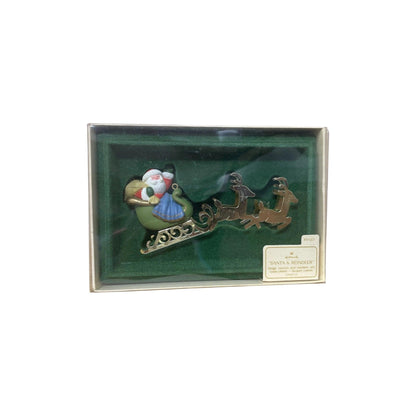 1982 Santa & Reindeer (Santa Claus)