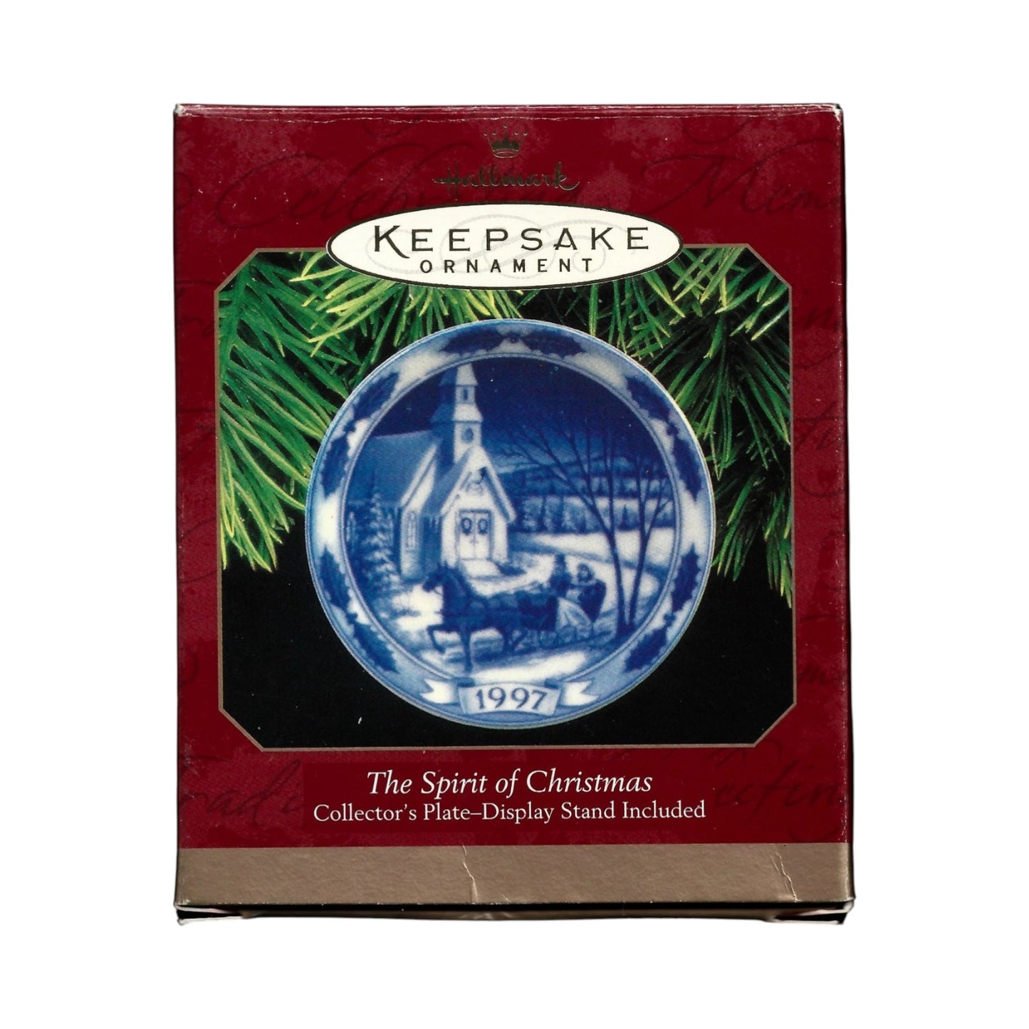 1997 The Spirit of Christmas (Blue Plate)