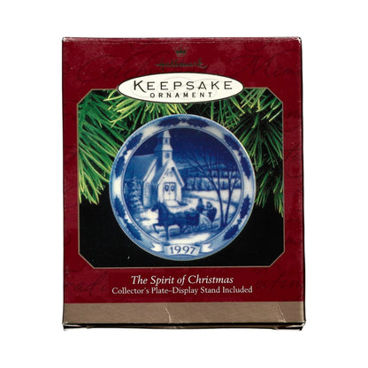 1997 The Spirit of Christmas (Blue Plate)