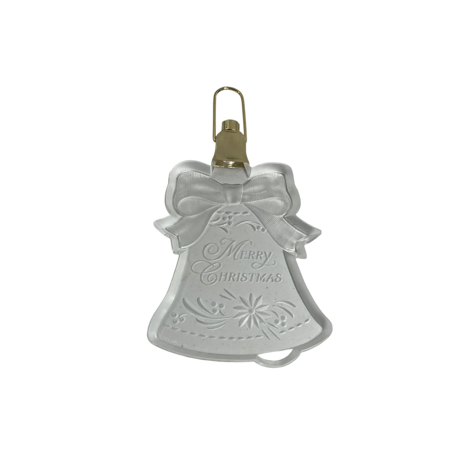 1986 Merry Christmas Bell (Acrylic)