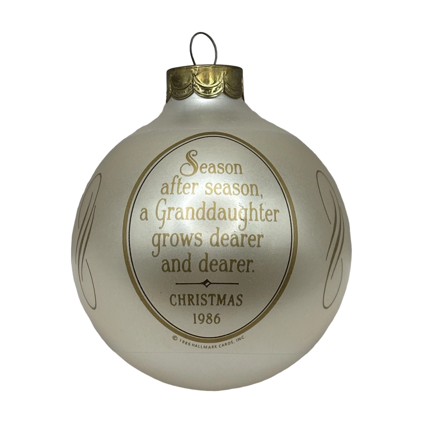 1986 Granddaughter (Ball)