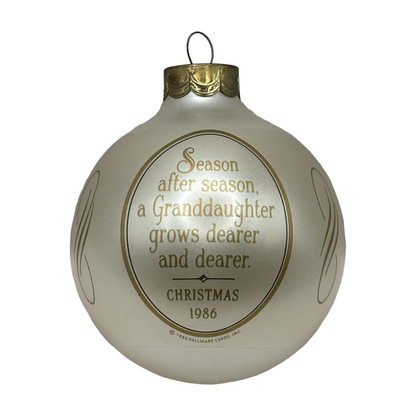 1986 Granddaughter (Ball)