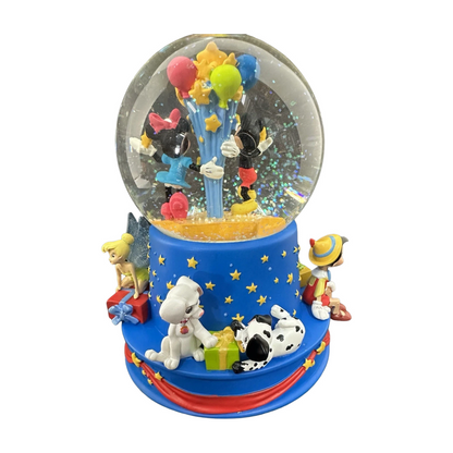 2001 Musical Birthday Water Globe (Disney)