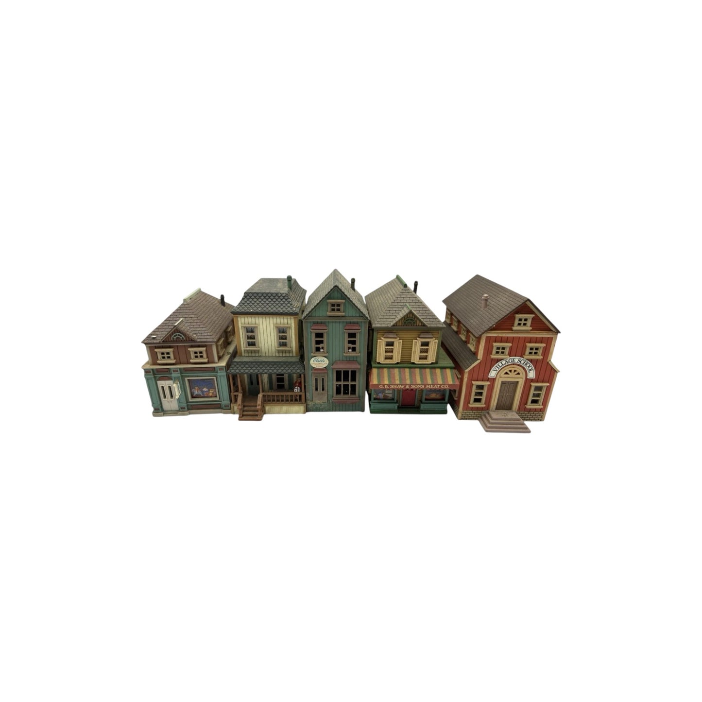 1989 Village School Accessory Set (Christmas Village)
