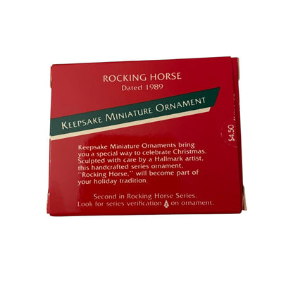 1989 Rocking Horse (Miniature Rocking Horse)