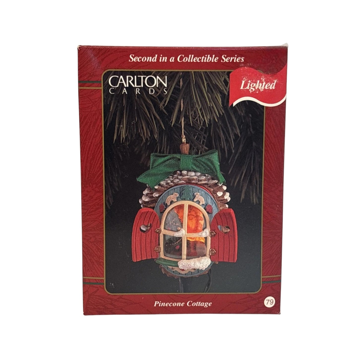 1993 Pinecone Cottage (Christmas Window)