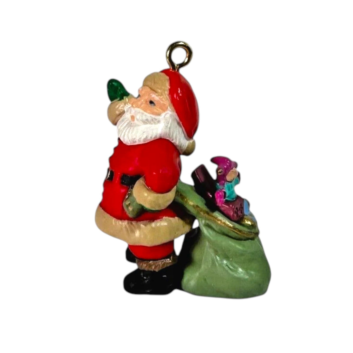 1994 Jolly VIsitor Hallmark Ornament (Santa Claus) QXM4053 Image6