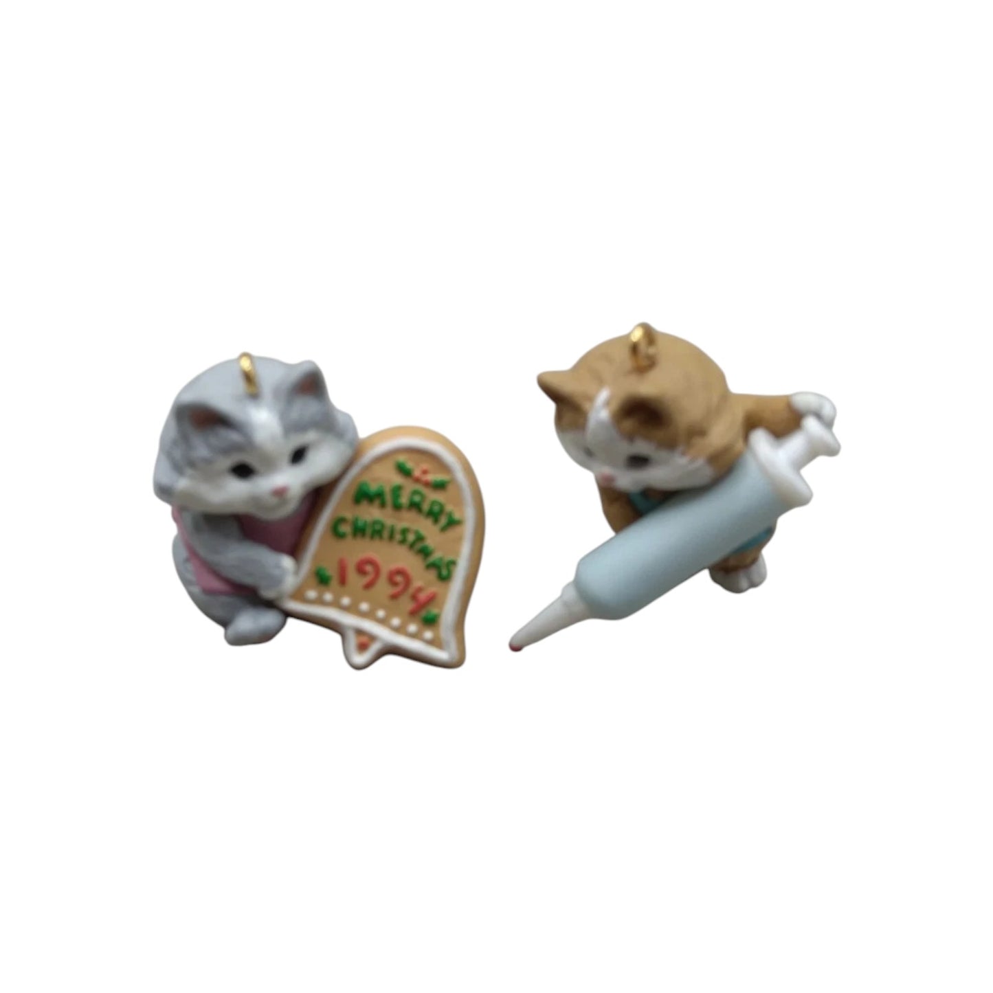 1994 Sweet Greeting Hallmark Ornament (Kitten) QX5803 Image3