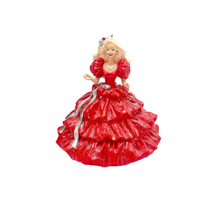 1996 Hallmark Ornament (1988) Happy Holidays Barbie Hallmark Ornament (Holiday Barbie Collector's Club) QXC4181 Image3