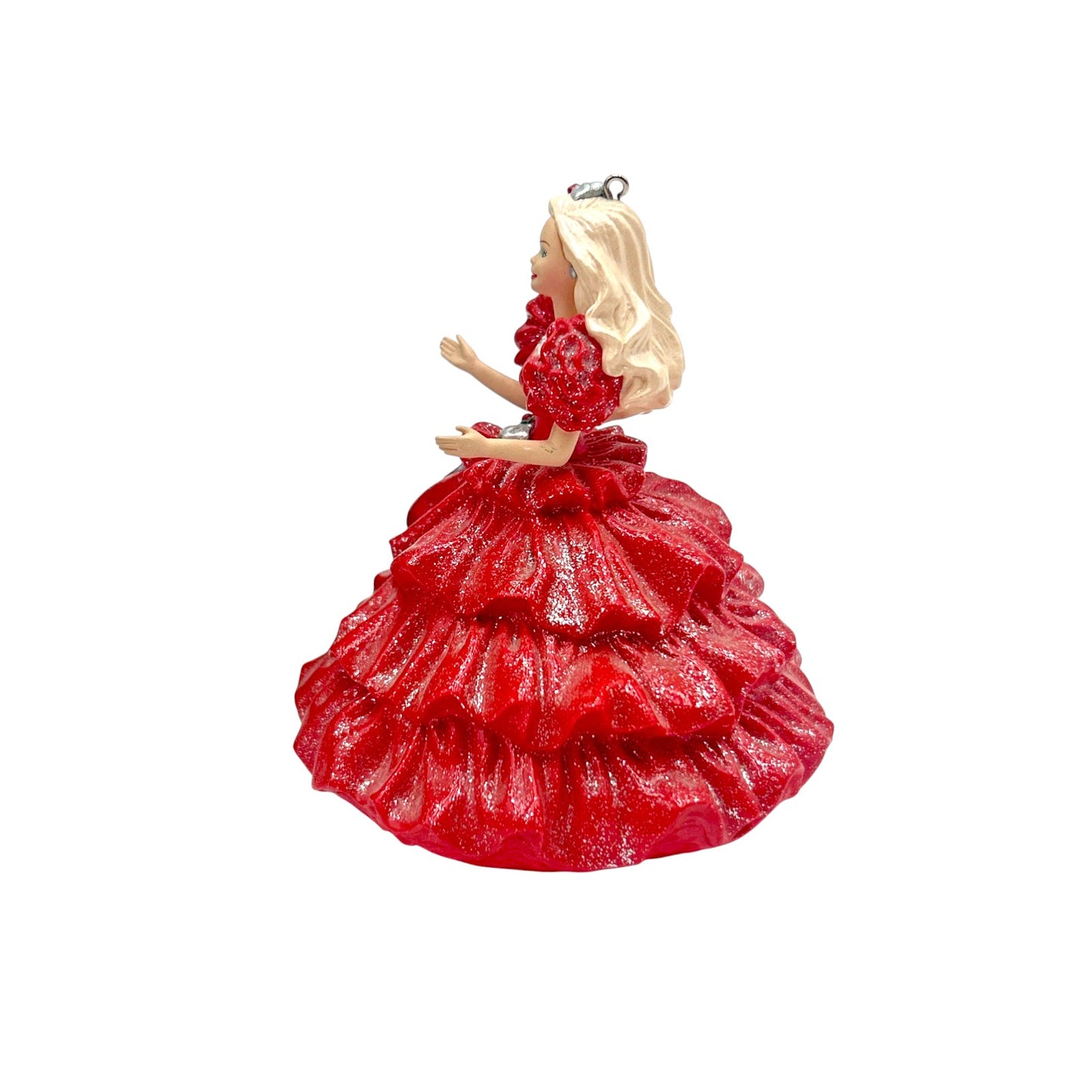 1996 Hallmark Ornament (1988) Happy Holidays Barbie Hallmark Ornament (Holiday Barbie Collector's Club) QXC4181 Image6
