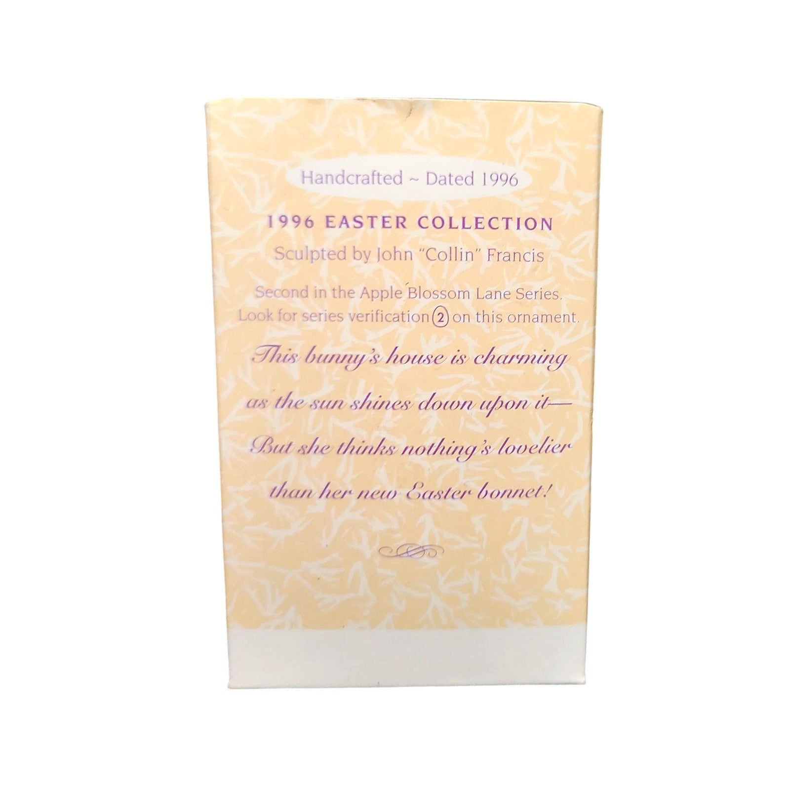 1996 Apple Blossom Lane Hallmark Ornament (Series #2) QEO8084 Image6