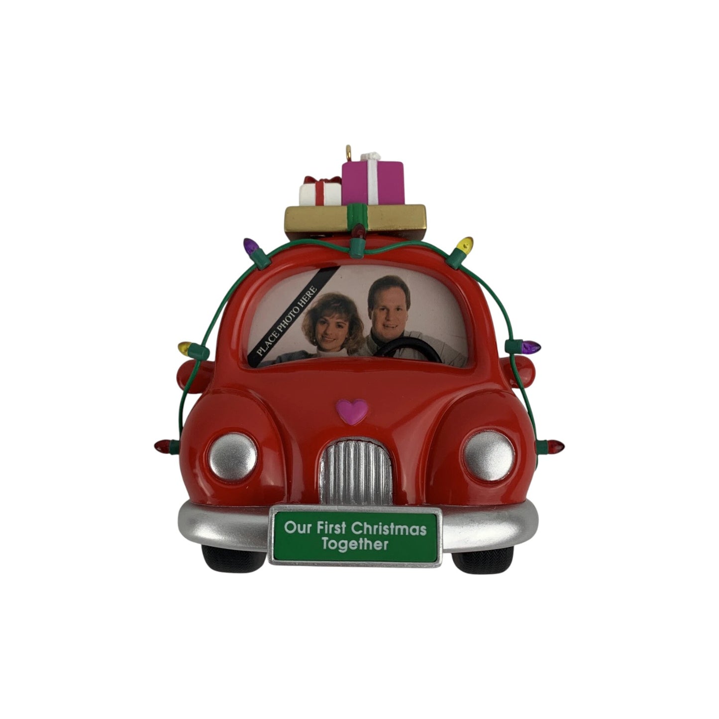 1995 Our First Christmas Hallmark Ornament (Photo Holder) QX5807 Image1
