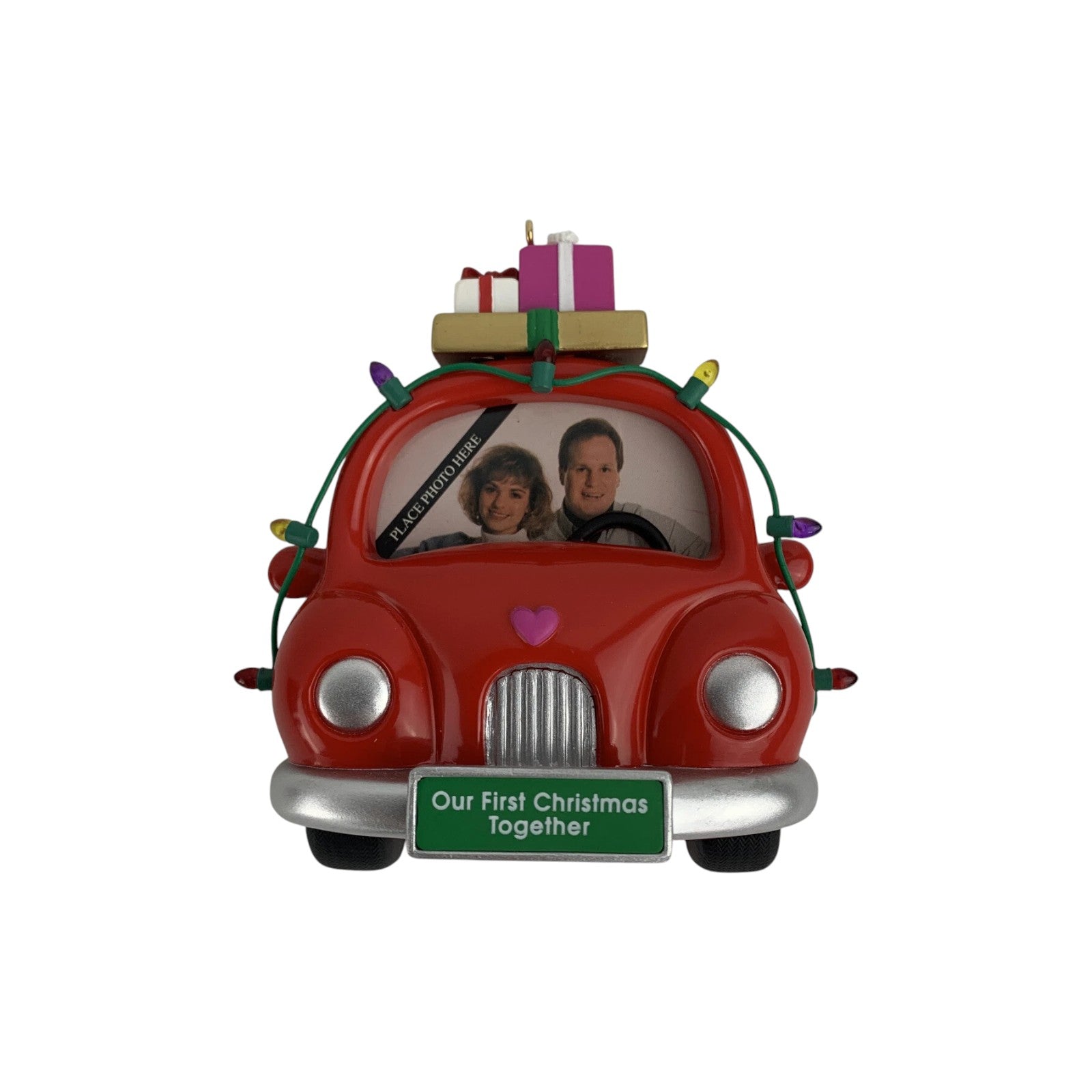 1995 Our First Christmas Hallmark Ornament (Photo Holder) QX5807 Image1