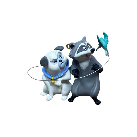 1995 Percy, Flint and Meeko Hallmark Ornament (Pocahontas) QXI6179 Image1