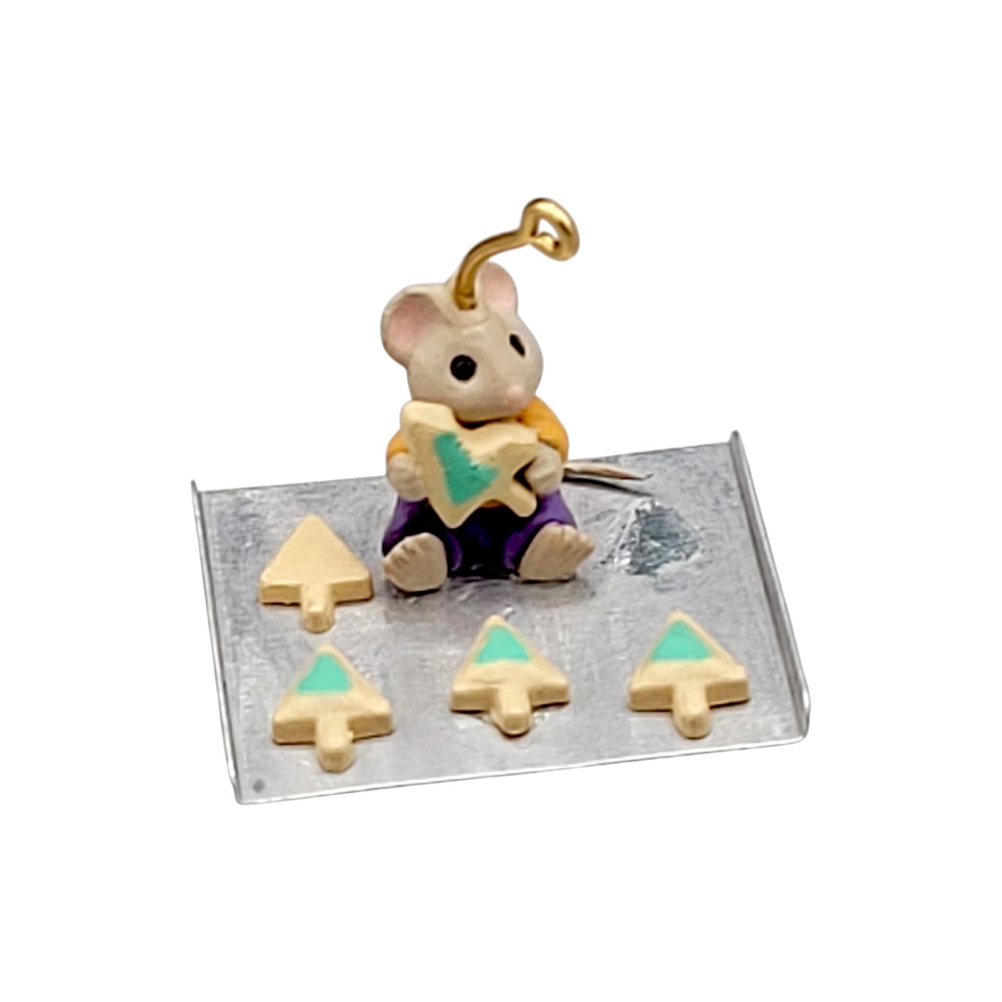 1994 Baking Tiny Treats Hallmark Ornament (Six Mice) QXM4033 Image9